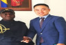 Le Ministre Bonjean Rodrigue MBANZA rencontre le DG de Huawei Gabon; Credit: 